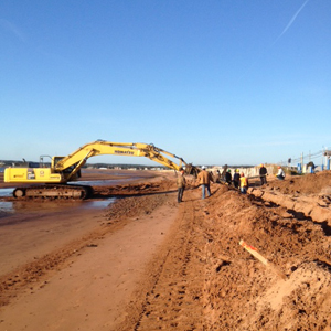 Preventing Beach erosion with the CSI System United States Coastline Protection